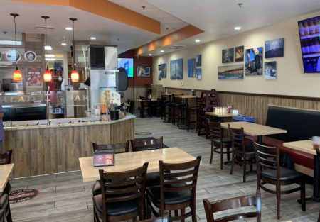 Pizza-Franchise great build out -busy center sales booming