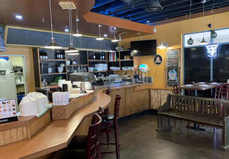 Turn Key Sushi Restaurant-2600/rent concept in high demand