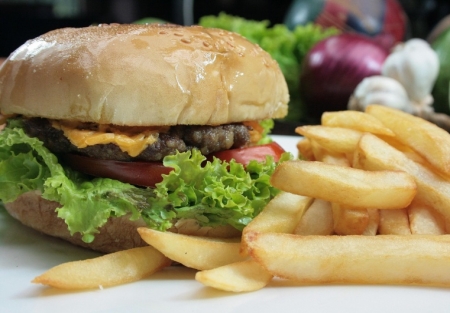 Burgers, Shakes, Old Vintage Western Vibe