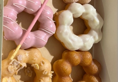 Branded Mochi donuts and desserts shop for sale in Sacramento plaza