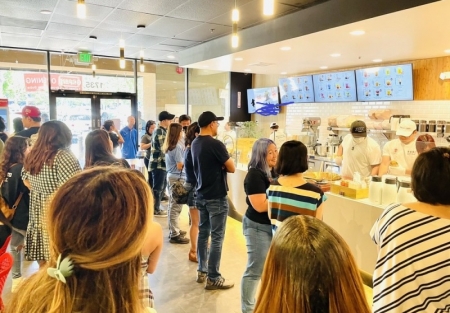Franchise Boba tea shop for sale in Milpitas 